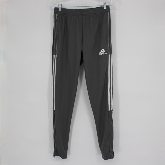 Adidas Tiro 21 Track Pants Mens Size Small in Gray/White NEW - Picture 2 of 7